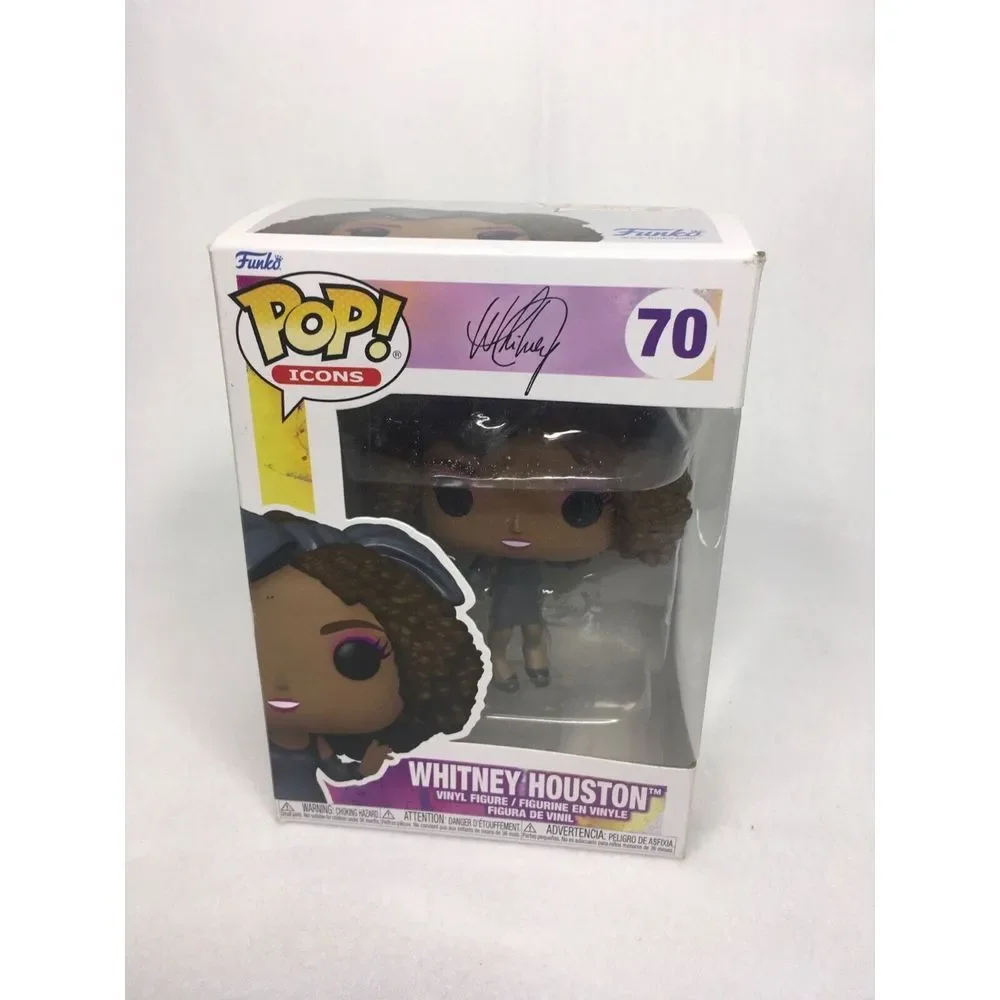 Funko Pop Icons Whitney Houston #70‎ Vinyl Figure Collectible Toy